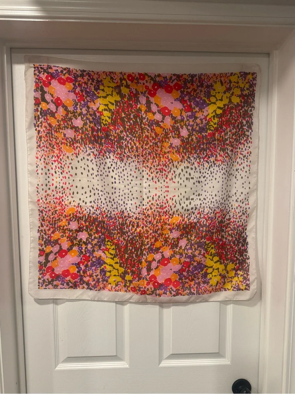 🌷Colorful Abstract Floral Scarf